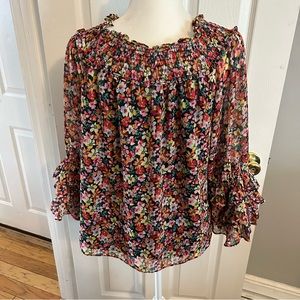 Multicolor Floral Blouse - Cece